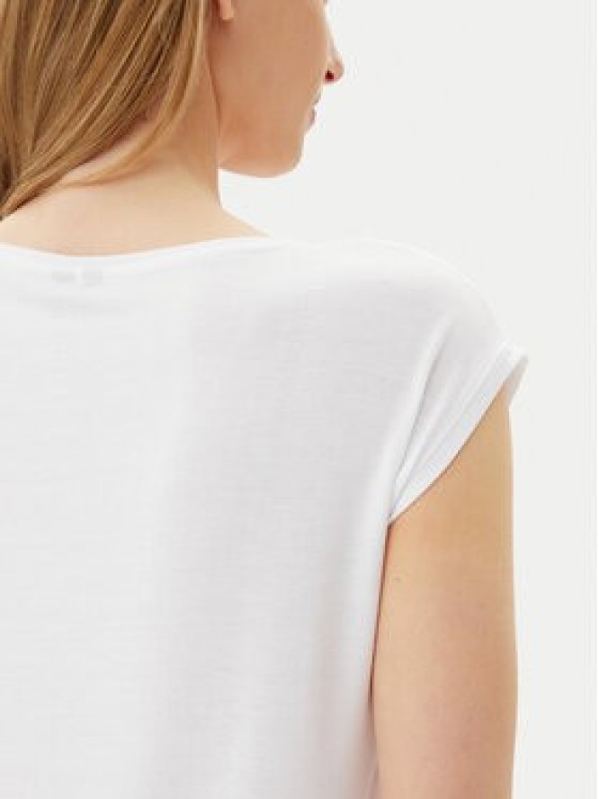 Pieces T-Shirt Billo 17078732 Biały Loose Fit