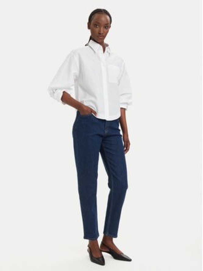 BOSS Koszula C_Boskota-1 50566871 Biały Oversize