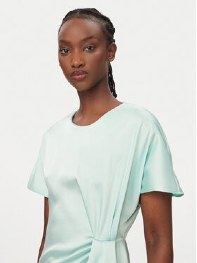 Rinascimento Sukienka koktajlowa CFC0127457003 Zielony Regular Fit