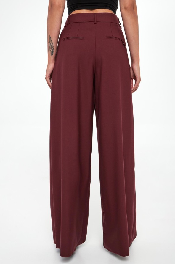 Spodnie damskie wełniane Ulzio MARELLA MONOCHROME