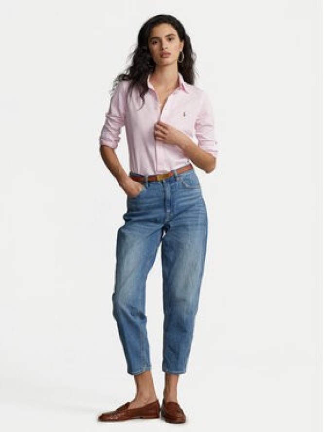 Polo Ralph Lauren Koszula Heidi 211664427002 Różowy Slim Fit