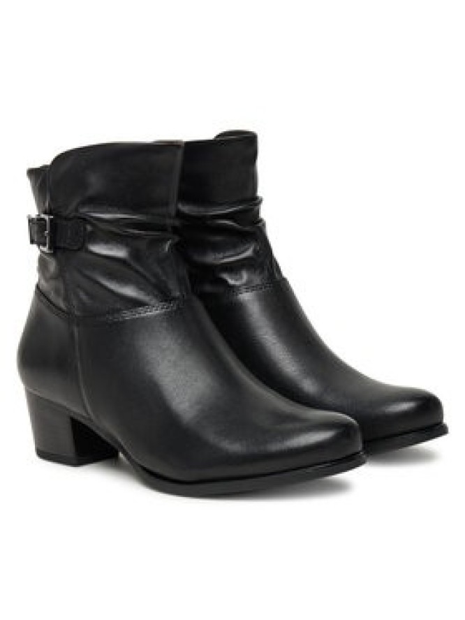 Caprice Botki 9-25300-45 Czarny