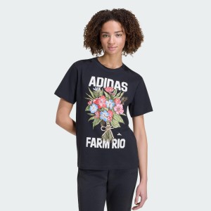 KOSZULKA Z GRAFIKĄ ADIDAS x FARM RIO