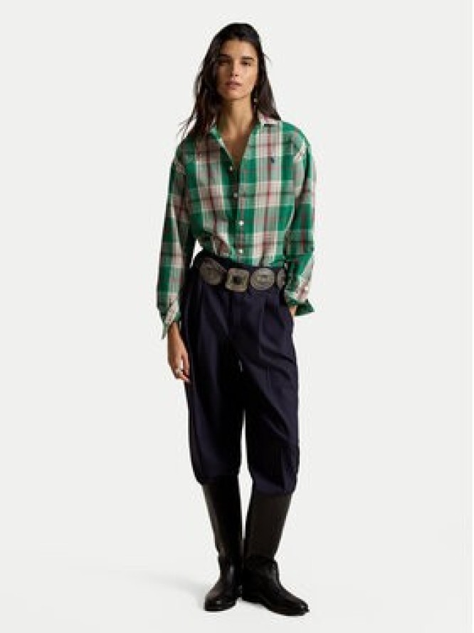 Polo Ralph Lauren Koszula 211971515503 Zielony Relaxed Fit