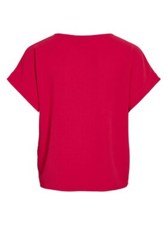 Vila T-Shirt Josa 14101663 Różowy Regular Fit
