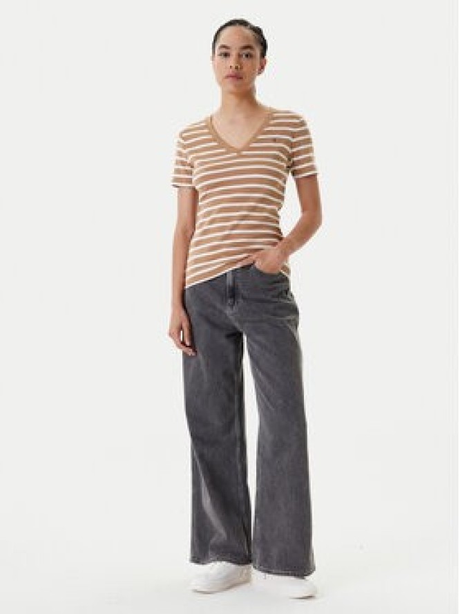 Tommy Hilfiger T-Shirt New Cody WW0WW40584 Brązowy Slim Fit