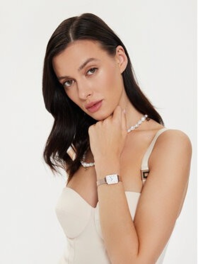 Daniel Wellington Zegarek Quadro Roman Numerals DW00100687 Złoty