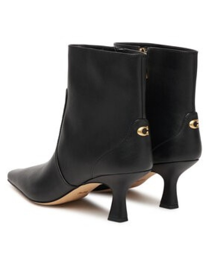 Coach Botki Sculpted C CBP25 Czarny