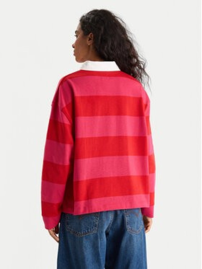 Mustang Polo Anna 1016773 Czerwony Relaxed Fit