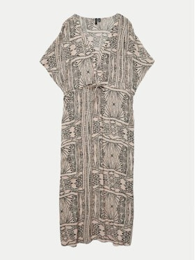 Vero Moda Sukienka letnia Menny 10303701 Beżowy Loose Fit