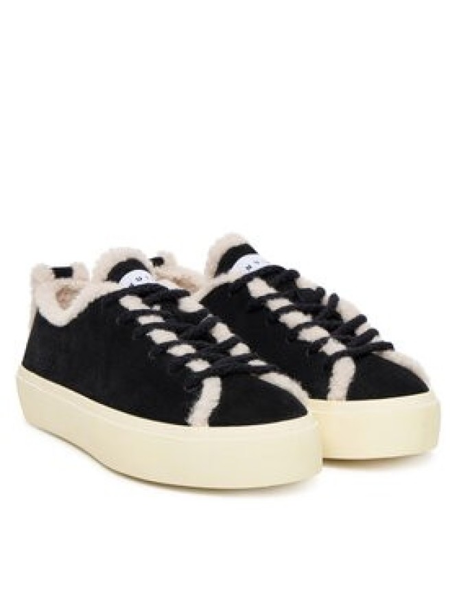 Inuikii Sneakersy Shearling Low 1001.001.0242 Czarny