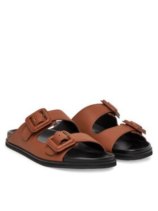 BOSS Klapki 50542329 Brązowy