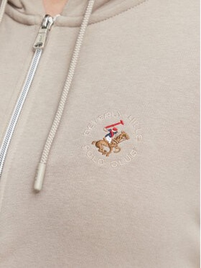 Beverly Hills Polo Club Bluza P-SS26W-F546540 Beżowy Regular Fit