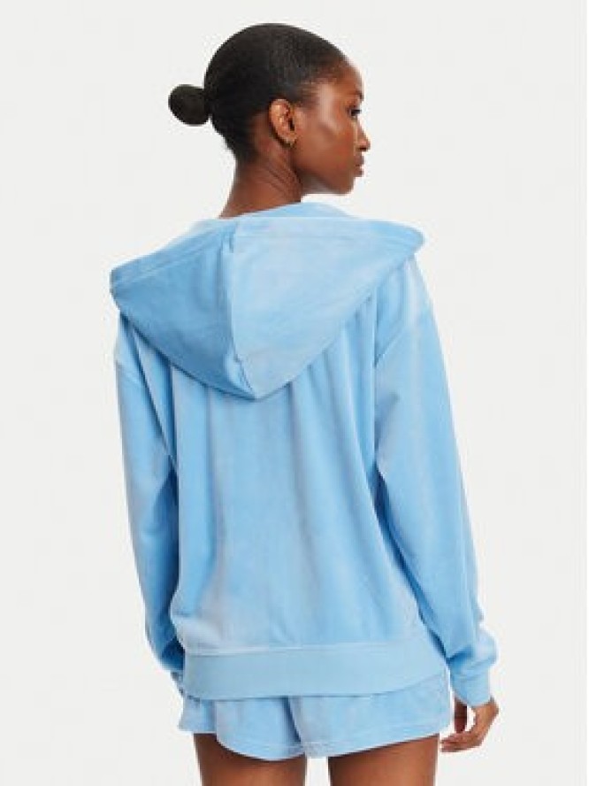 Juicy Couture Bluza Halan JCWAS24342 Niebieski Oversize