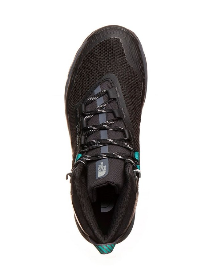 The North Face Buty turystyczne "Cragstone Mid" w kolorze czarno-turkusowym rozmiar: 36