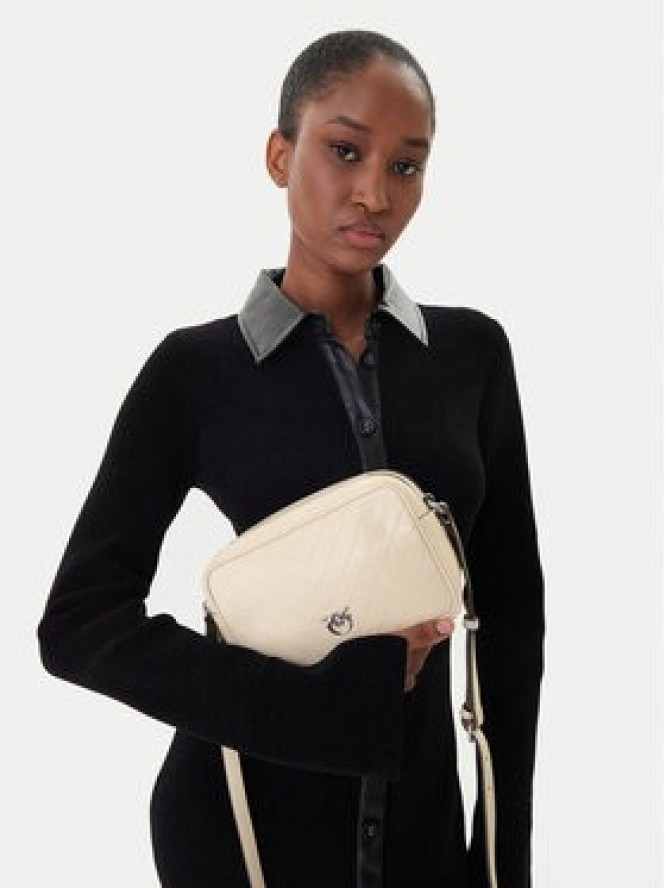 PINKO Torebka Carrie Camera Bag Classic Al 25-26 PLTT 104336 A2JC Écru