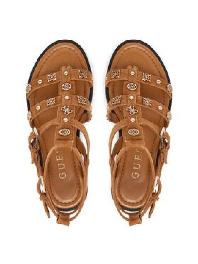 Guess Sandały FLJY2Z SUE03 Brązowy