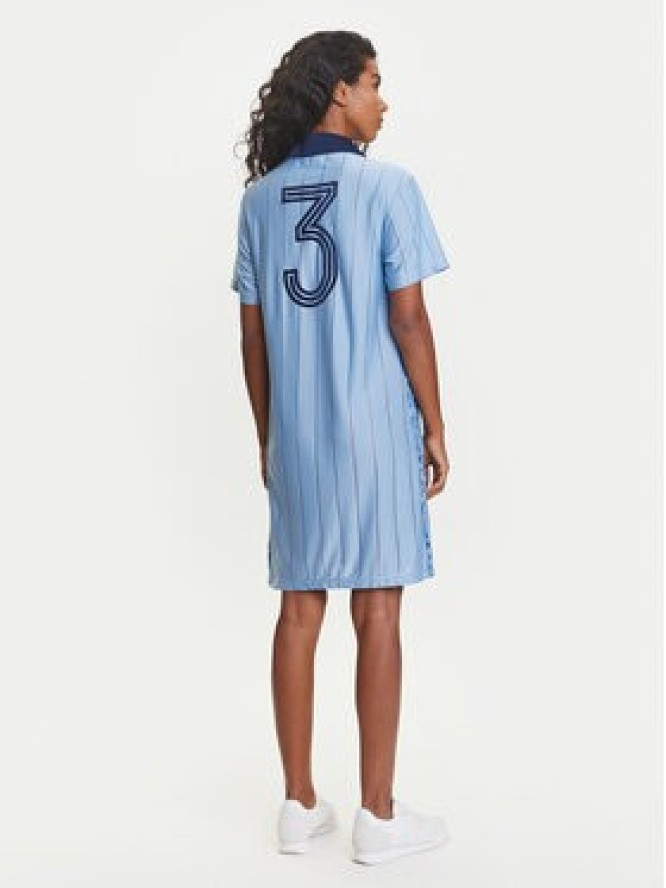 adidas Sukienka codzienna Liberty London Tonal Football JC5313 Niebieski Regular Fit