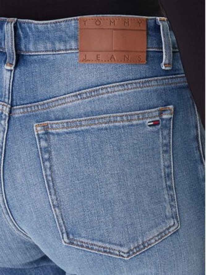 Tommy Jeans Jeansy Kira DW0DW21797 Niebieski Straight Fit