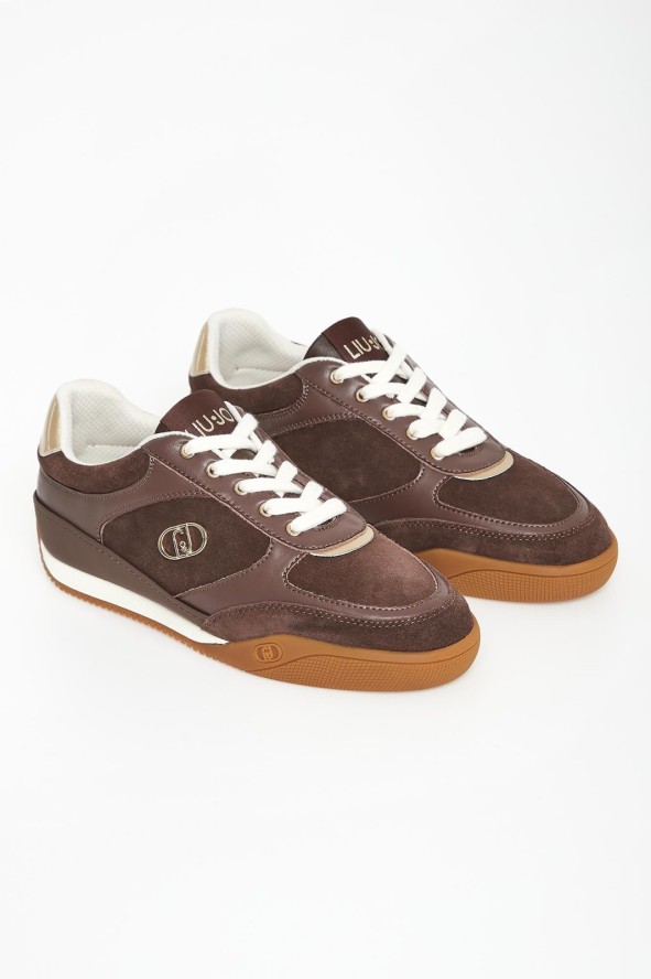 Sneakersy damskie zamszowe LIU JO