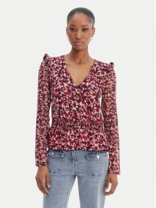 Morgan Bluzka 261-TIBLOO Różowy Slim Fit