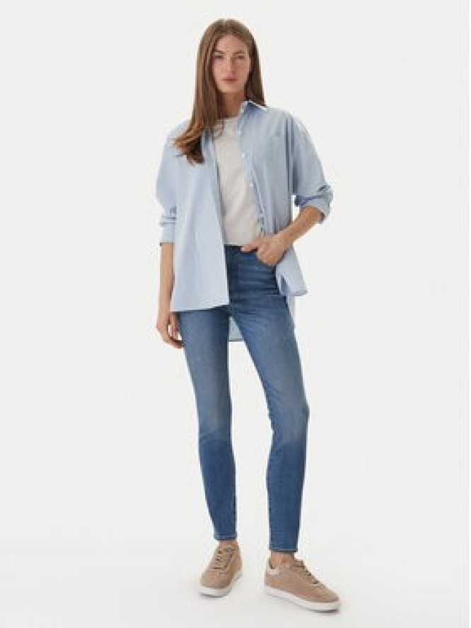 Calvin Klein Jeans Jeansy LV047F700G Niebieski Skinny Fit