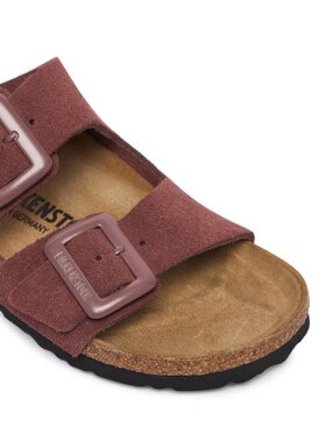 Birkenstock Klapki Arizona Cushion Buckle 1033103 Różowy ciemny
