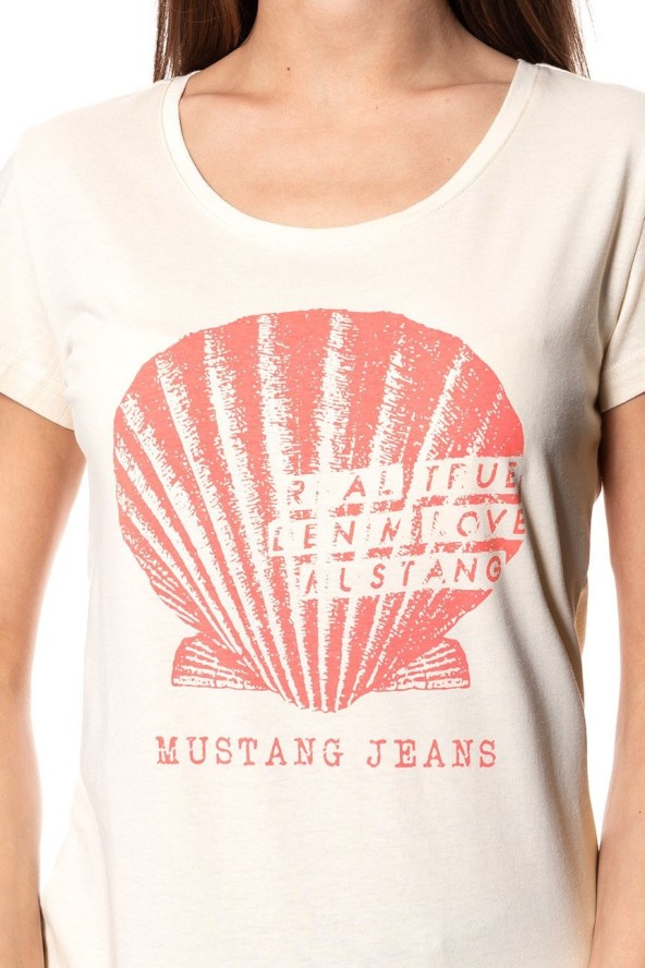 MUSTANG T SHIRT DAMSKI Alexia C Print 1009394 3248
