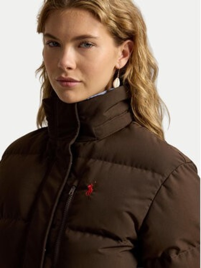 Polo Ralph Lauren Kurtka puchowa 211B17285002 Brązowy ciemny Relaxed Fit