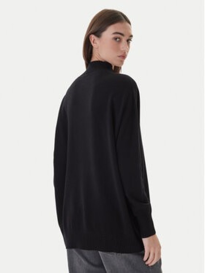 Kontatto Sweter 3M0822C Czarny Relaxed Fit