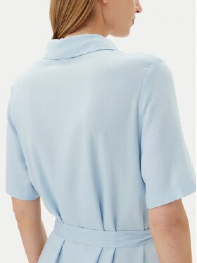 Pieces Sukienka koszulowa Pia 17152063 Niebieski Regular Fit