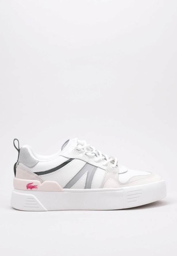 Buty Kobieta Lacoste L002 biały