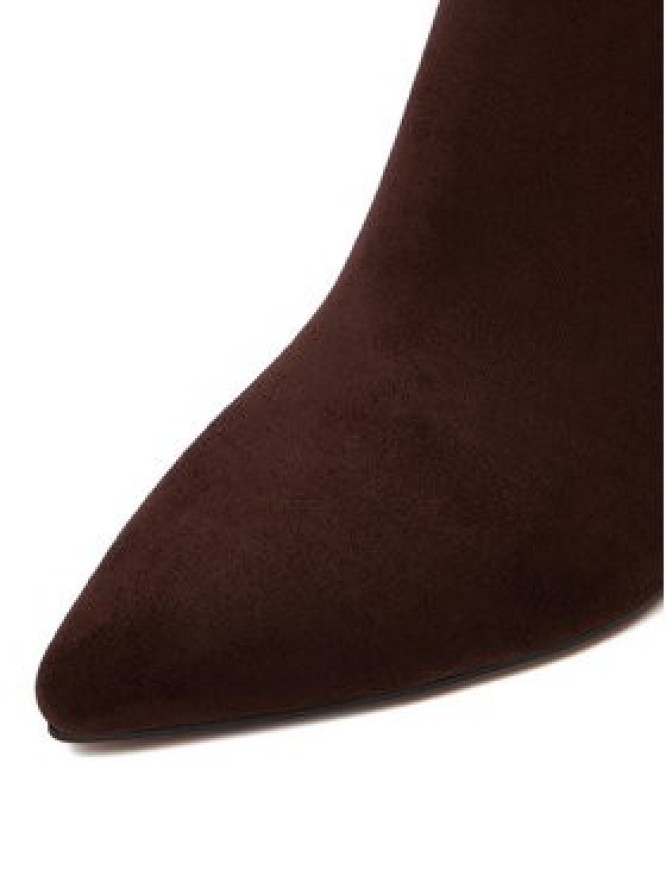 Nine West Botki CEO-ZAKIA-01 Brązowy ciemny