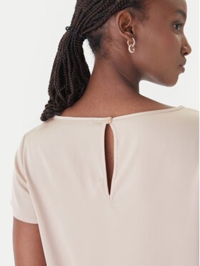 Rinascimento Bluzka CFC0127880003 Beżowy Regular Fit