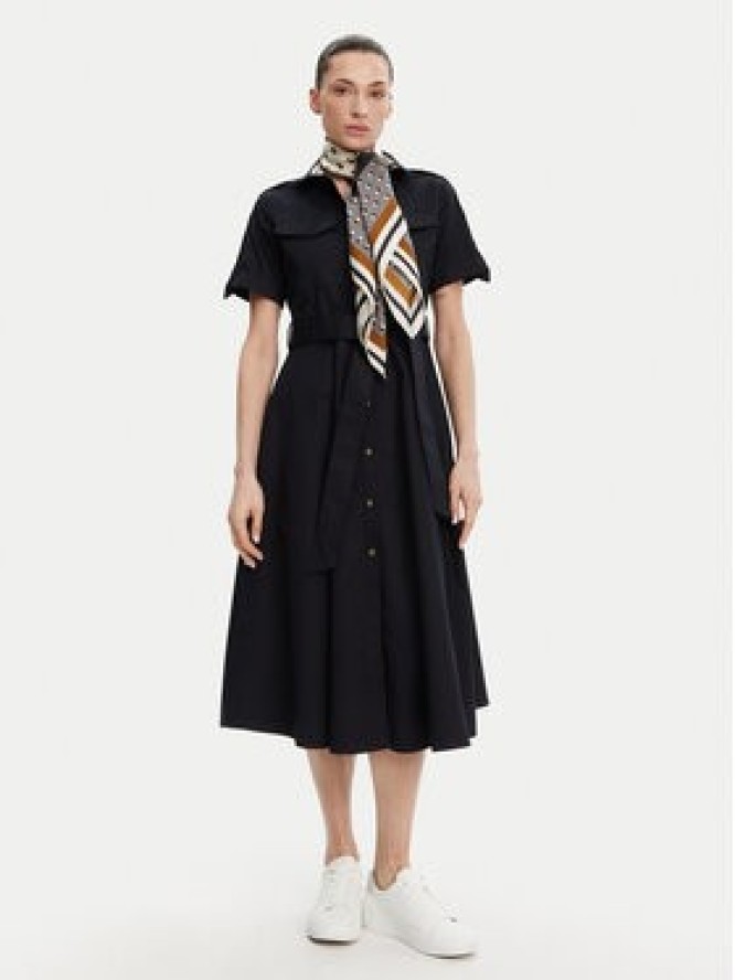 Barbour Sukienka koszulowa LDR0892NY99 Granatowy Regular Fit