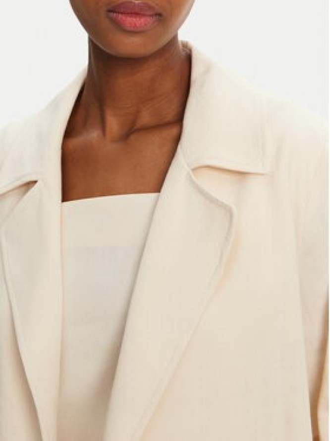 Marella Marynarka Malibu 2513041055 Écru Relaxed Fit