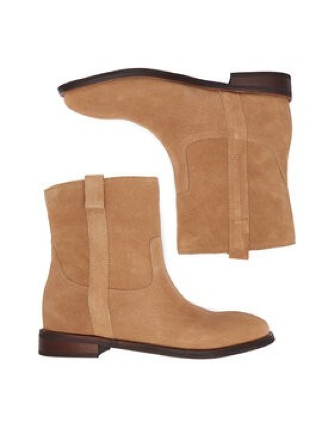 Badura Botki C-KD039669-25-1 Beżowy ciemny