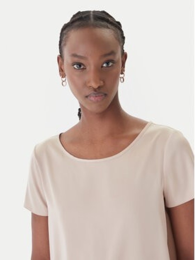 Rinascimento Bluzka CFC0127880003 Beżowy Regular Fit