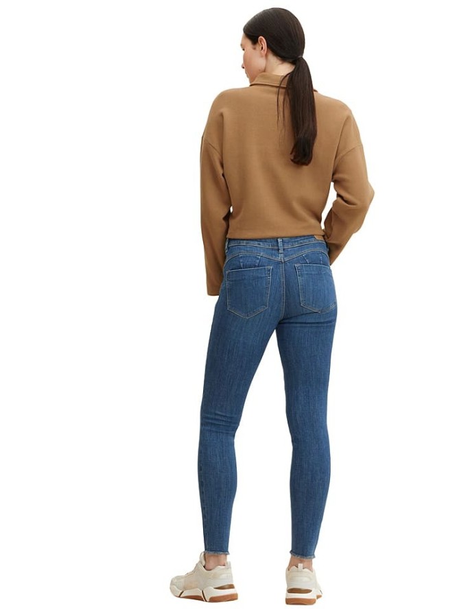 Tom Tailor Dżinsy - Skinny fit - w kolorze granatowym rozmiar: W27