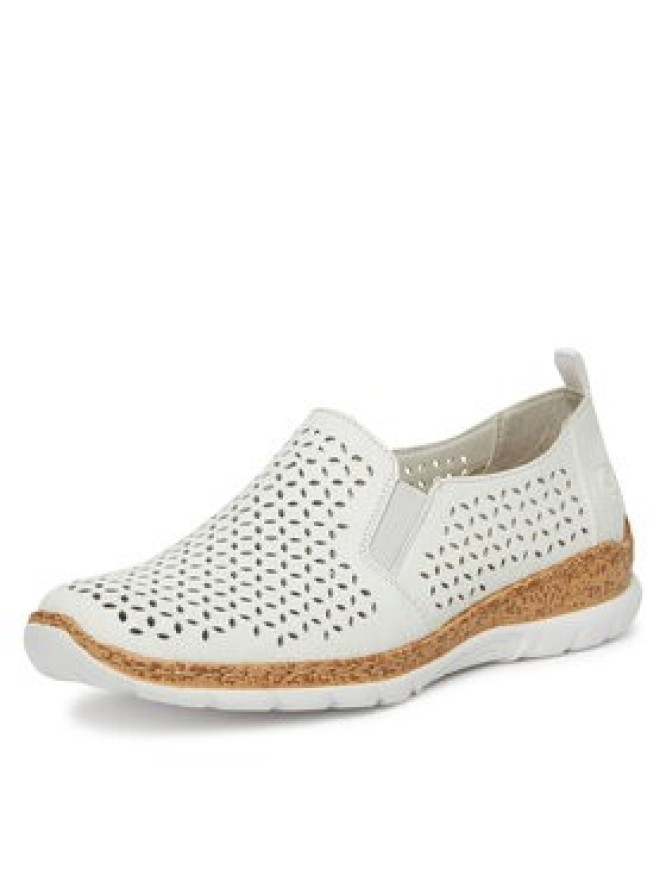 Rieker Półbuty N4251-80 Biały