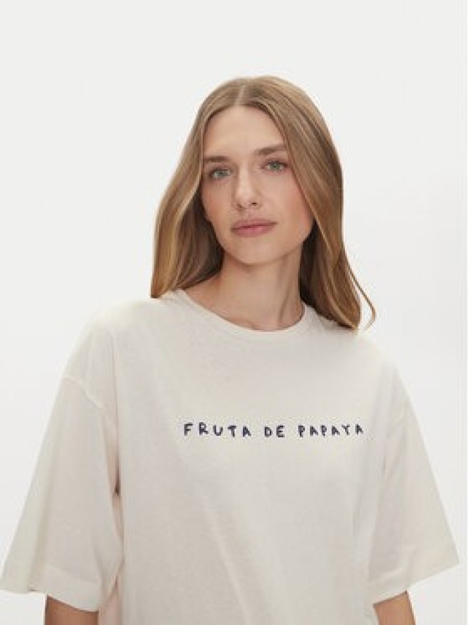Vero Moda T-Shirt Taz Hailey 10337839 Biały Regular Fit