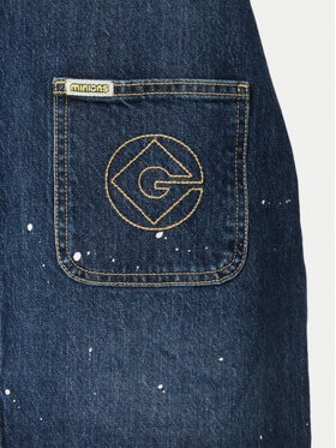Guess Jeans Sukienka jeansowa W6YKAS D2259 Niebieski Regular Fit