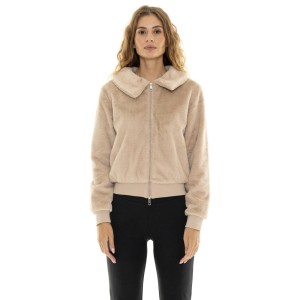 Leone 1947 Nigdy bez Weiche Sherpa-Jacke für Damen