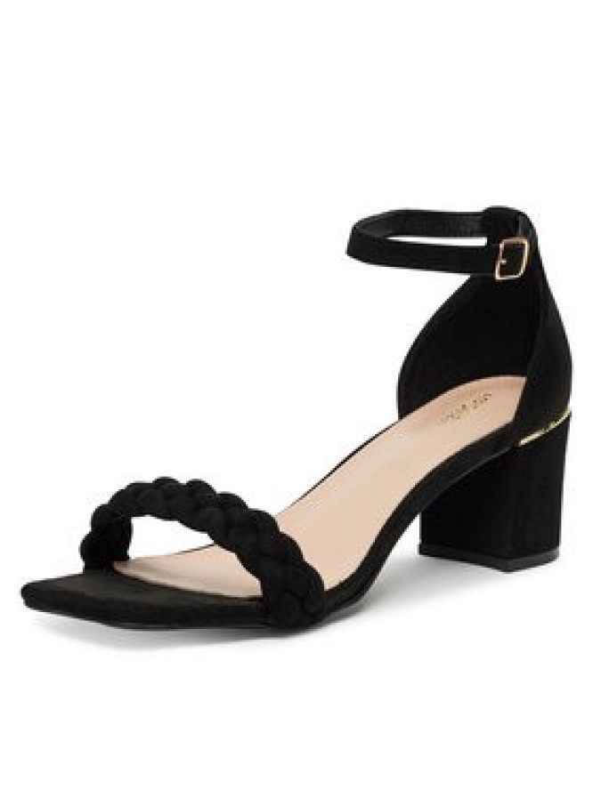 DeeZee Sandały EA2338-1 Czarny