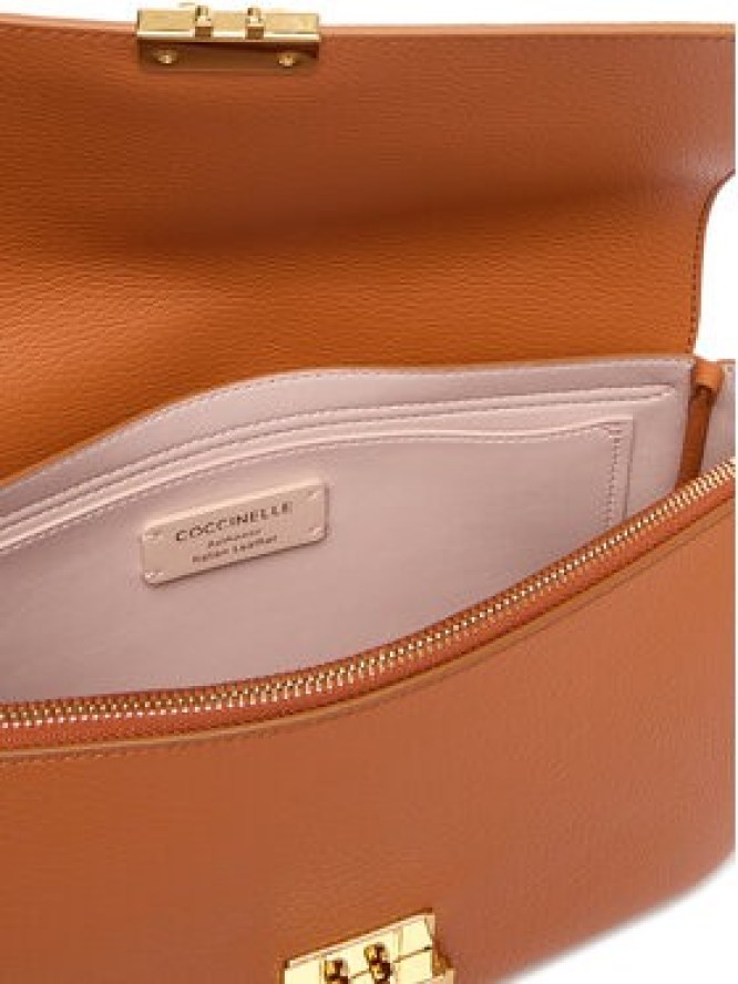 Coccinelle Torebka U4K Coccinelle C-Me Lock E1 U4K 12 01 01 Brązowy