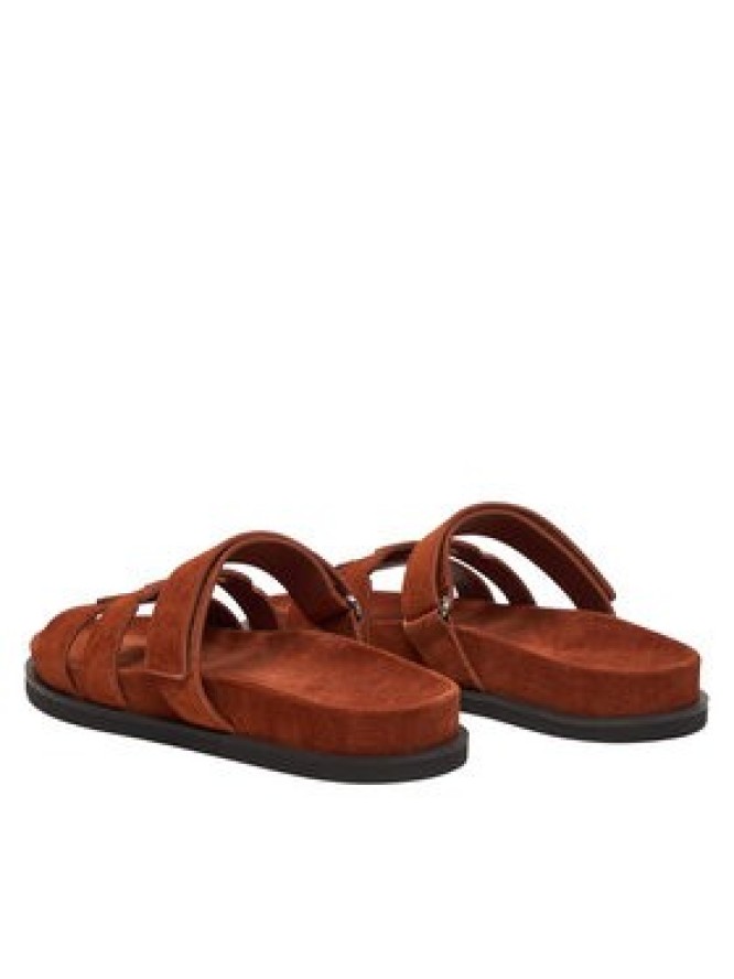 Tory Burch Klapki Ines Sport Slide 163481 Brązowy