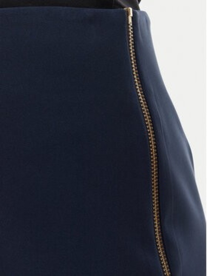 Rinascimento Spódnica ołówkowa CFC0127985003 Granatowy Slim Fit