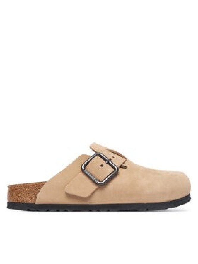Birkenstock Klapki Boston Wire Buckle 1031573 Beżowy jasny