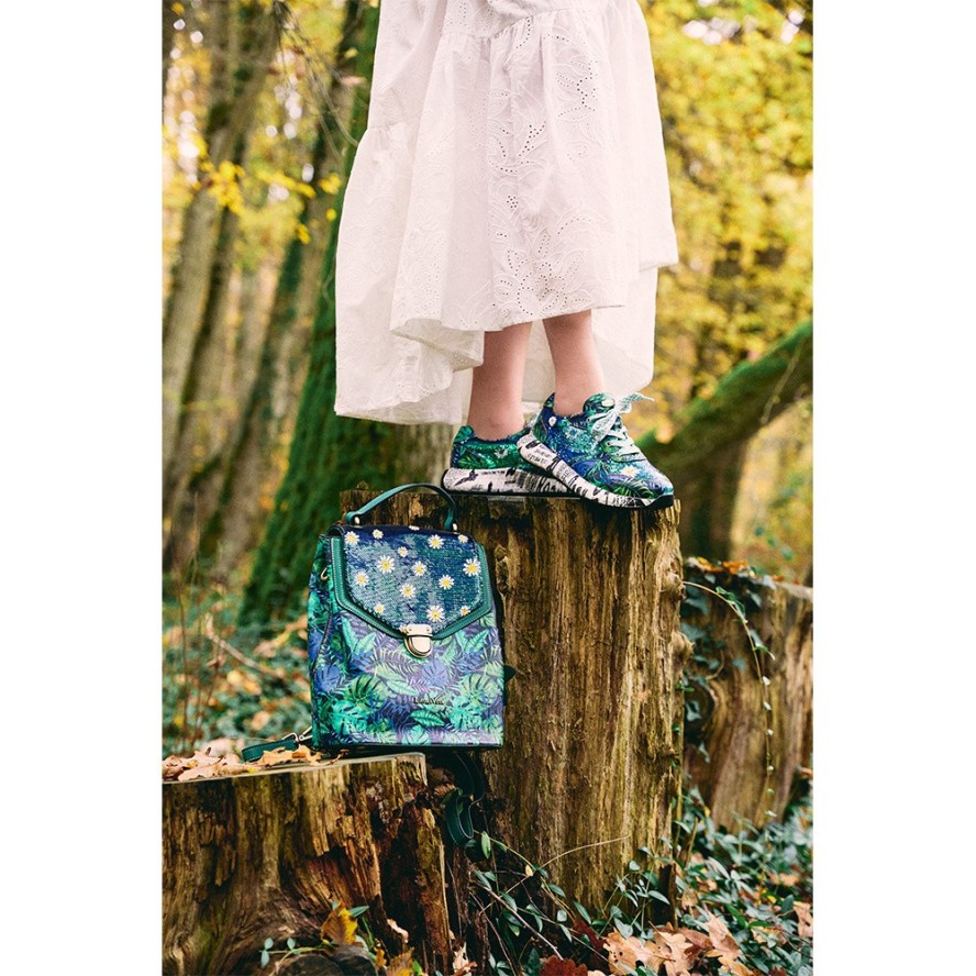 Zielone Sneakersy Laura Vita Stylowe Obuwie Damskie