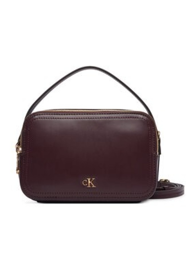 Calvin Klein Torebka Ck Hardware Camera Bag LV04F3678G Bordowy